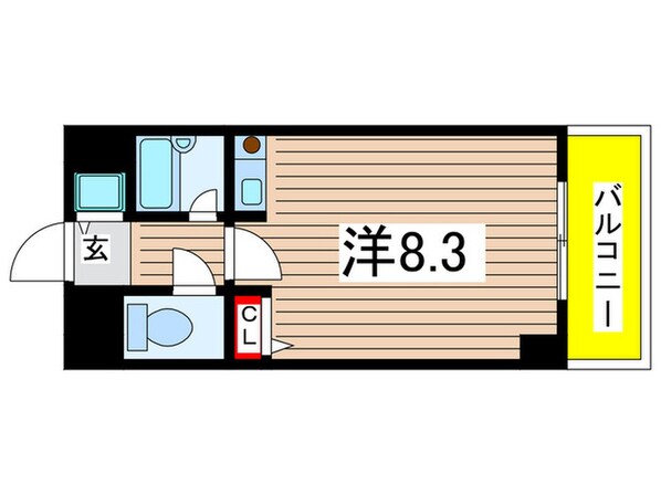 ﾌﾟﾗｲﾑｺｰﾄ武庫之荘の物件間取画像